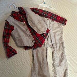 Janie & Jack Holiday/Christmas suit